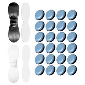 Clips de silicona autoadhesivos con 24 pies de longitud para máquinas de café y pequeños electrodomésticos - Product Image 1