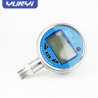 Manomètre numérique YUNYI avec sortie 4-20mA, écran TFT LCD rétroéclairé, enregistreur de données, fonction de maintien du pic, en acier inoxydable