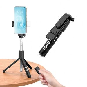 Trípode para Selfies Personalizado 2026, Palo Selfie Portátil Ajustable para Teléfono Móvil con Luz de Relleno - Product Image 2