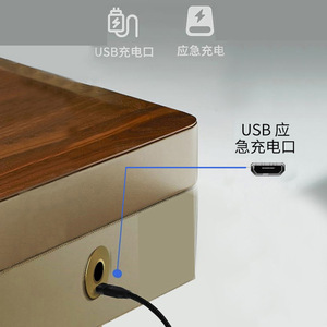 Yuefeng Maishi Electronic Fingerprint Lock Zinc Alloy Iron Gray G7-4 For Jewelry <b>Storage</b> Drawer Office Cabinet - Product Image 3