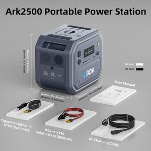 สถานีพลังงานสำรองแบบพกพาความจุสูง 2500W 3000W 5000W แบตเตอรี่ LiFePO4 เครื่องกำเนิดพลังงานแสงอาทิตย์พร้อมไฟฉาย MPPT สำหรับการชาร์จรถยนต์ไฟฟ้า - Product Image 4
