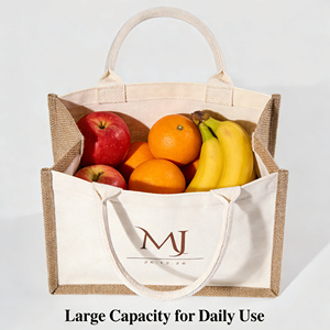 <span class=keywords><strong>Sac</strong></span> fourre-tout en <span class=keywords><strong>jute</strong></span> personnalisé <span class=keywords><strong>de</strong></span> haute qualité, écologique, recyclable, robuste, avec coutures renforcées, lavable, <span class=keywords><strong>sac</strong></span> <span class=keywords><strong>de</strong></span> courses en <span class=keywords><strong>toile</strong></span> <span class=keywords><strong>de</strong></span> <span class=keywords><strong>jute</strong></span> pour - Product Image 4