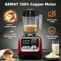 Fruitmixer, -snijder en -blender voor huishoudelijk en industrieel gebruik, 2200W, King Mix Binatone Blender Daging Liquidificador