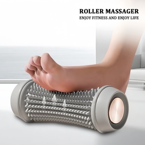 <b>Plastic</b> Flat Foot Plantar Improvement Trainer Massager Roller Yoga Ball Plantar Fascia Roller for Muscle Relaxation Care Manual - Product Image 1