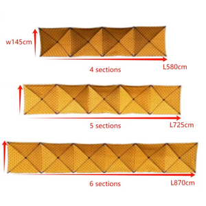 Paravento per Campeggio nel Deserto del Medio Oriente, Barriera Antivento e Antisabbia Portatile per Esterni, Tenda Divisoria per Tempeste di Sabbia - Product Image 1