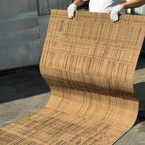 Panneaux de revêtement artistique en pierre souple et flexible à motif bois scié pour intérieur - Product Image 1