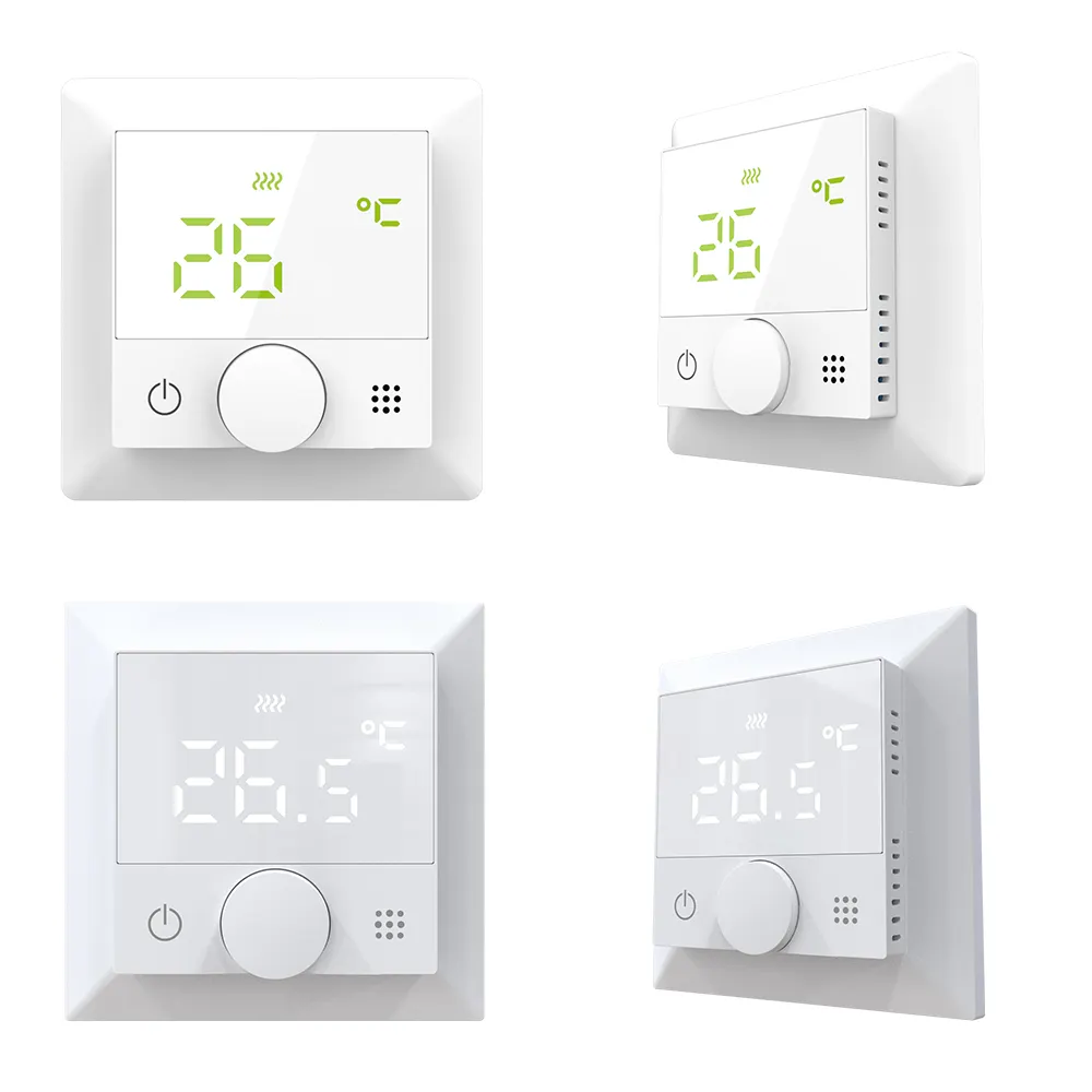 Cadre Tuter remplaçable Smart WIFI ZigBee Thermostat Système de chauffage ou de refroidissement Thermostat Maison Programmable
