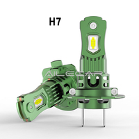 Ampoule de phare LED AN1 H7 à branchement direct 32W 3400LM 6000K Haute luminosité Remplacement et amélioration de l'éclairage automobile
