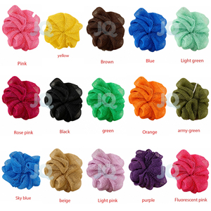 Éponge de bain exfoliante africaine authentique OEM avec nœuds, éponge de douche pour le dos, éliminateur de peaux mortes, séchage rapide, en nylon, type loofah - Product Image 6