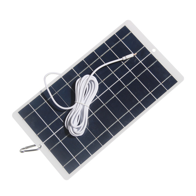 Factory 8W 5V Mini Portable Solar Panel with Type C Port for Charging Smartphones
