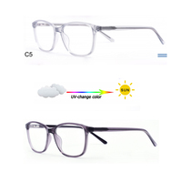 77005 enfants acétate photochromique monture optique changement de couleur lunettes