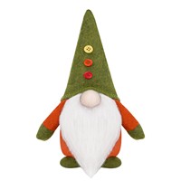 Gnome de Noël vert créatif sans visage, poupée nordique, Père Noël, Rudolph, elfe, peluche décorative pour la maison et les fêtes de Noël
