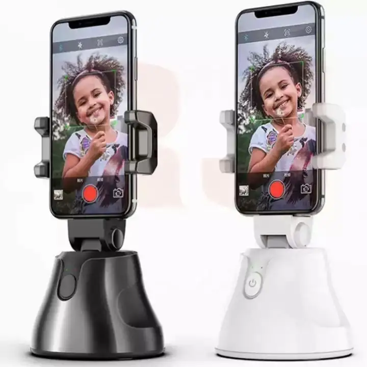 360 Motion Tracking Holder Gimbal Stabilizer Pod Camera Facial Following Tracking Mobile Phone Holder For IOS Android