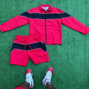 Conjunto Deportivo Maz4800 <span class=keywords><strong>BOOM</strong></span> LINK, Pantalones Cortos Deportivos, Traje de Nailon y Poliéster, Chaqueta Cortavientos, Conjunto de Pantalones Cortos y Chaqueta - Product Image 3