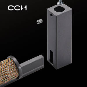 CCH vente en gros de tringle à manteaux personnalisée garde-robe en cuir rail mural suspendu à vêtements tige de suspension de garde-robe à motif en cuir rhomboïde - Product Image 5