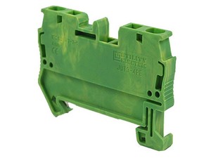 Ul, CE,TUV Nhựa dây điện nối đất Dây Mùa xuân & lồng Thức Ăn-thru pluggable Din Rail khối thiết bị đầu cuối - Product Image 5