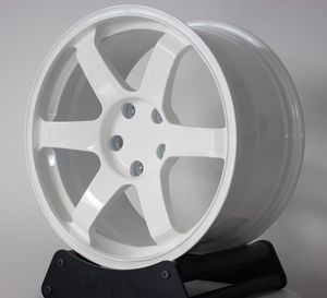 Conception multi-rayons en alliage d'aluminium moulé TE 37 avec jantes <span class=keywords><strong>de</strong></span> voitures <span class=keywords><strong>de</strong></span> tourisme 35mm ET 14 pouces 5*114.3mm PCD pour <span class=keywords><strong>BMW</strong></span> - Product Image 3