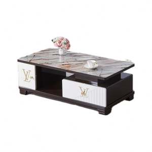 Meuble <span class=keywords><strong>TV</strong></span> au design minimaliste noir, charnières à fermeture douce, bois MDF de luxe, mobilier moderne pour la maison et l'hôtel, achat en gros, meubles de salon - Product Image 4