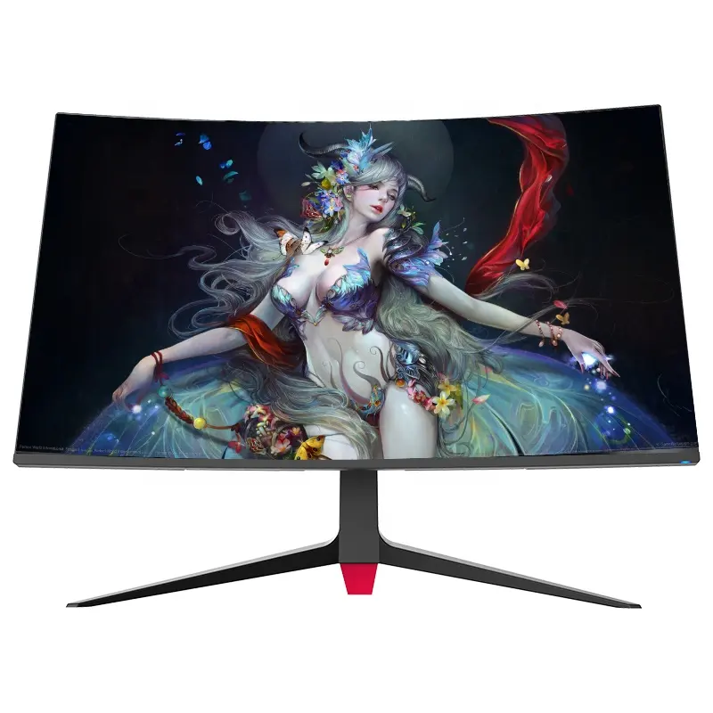 27 32 אינץ משחקי צג 144Hz מעוקל IPS מסך שוליים RGB צגים עבור גיימרים