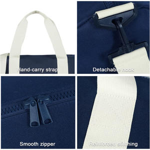 Hochwertige Große Kapazität Gesteppte Wasserdichte Faltbare 2-in-1 Reisetasche Modische Handtasche mit Reißverschluss Tragbar Kostenlose Probe - Product Image 6