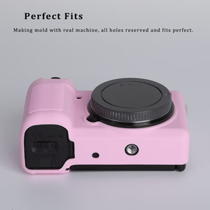 Protector de viaje, accesorios, funda de cámara, funda de silicona suave personalizada para Sony <span class=keywords><strong>ZV</strong></span> <span class=keywords><strong>E10</strong></span> - Product Image 5