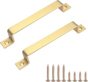 Poignées de porte intérieures <span class=keywords><strong>dor</strong></span>ées en acier pour <span class=keywords><strong>dor</strong></span> en bois - Product Image 3