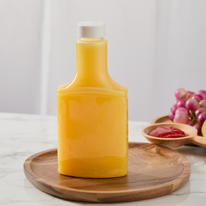 Frasco de Almacenamiento de Plástico PET de 32 mm y 450 ml con Tapa Invertida, Botella Vacía para Miel y Mermelada, Envase de Cocina Personalizable - Product Image 6