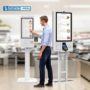 Máquina de Pedidos para Restaurantes con Pantalla Táctil Capacitiva de 23.8, 27 y 32 Pulgadas, Android Rk3568, 2 GB, 16 GB, Escáner de Códigos QR, Kiosco para KFC y <span class=keywords><strong>McDonald</strong></span>'<span class=keywords><strong>s</strong></span> - Product Image 1