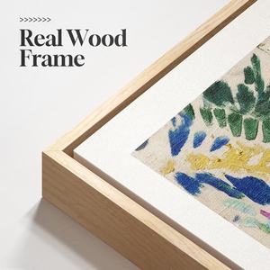 Grand cadre photo en chêne massif, style farmhouse, décoration murale pour salon - Product Image 6