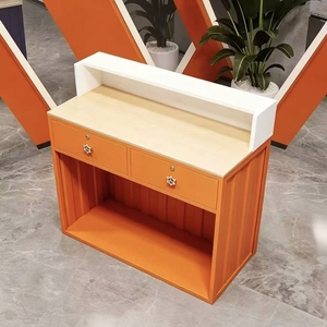 Mostrador de Caja Registradora de Hierro Forjado Estilo Industrial, Cajón para Oficina Comercial, Bares, Restaurantes, Gimnasios, Pequeños Negocios, Moderno y Creativo - Product Image 6