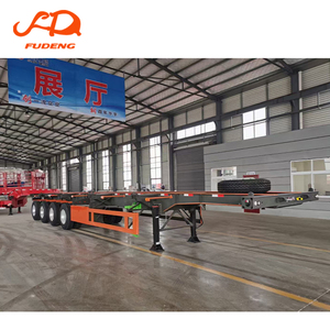 Remorque <span class=keywords><strong>squelette</strong></span> légère à cadre renforcé pour le transport de conteneurs en entrepôt logistique au Kenya et en Tanzanie – Stock disponible - Product Image 4