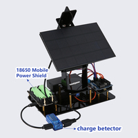 KUONGSHUN OEM ODM Kit de Inicio de Sistema de Seguimiento Solar Inteligente con Tutorial, Kit de Codificación DIY, Robot Inteligente para Arduino