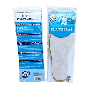 ERPS.L.Soletta Solette Gialle Non Tessute 2 Pezzi Taglia 35-45 Cura dei Piedi Per Tutte le Stagioni - Product Image 2