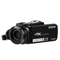 Caméra Vidéo 4K Full HD Rouge de Cinéma avec Enregistrement Audio Professionnel