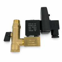 Válvula Solenoide Neumática de Latón para Sistema de Tratamiento de Aguas Residuales Médicas, Aguas Residuales Marinas y Aguas Grises 2/2