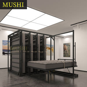 Présentoir coulissant moderne détachable personnalisé pour matelas Support rotatif pliable en caoutchouc pour matelas d'exposition - Product Image 1