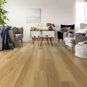 Plancher en vinyle SPC 100% vierge, résistant au feu, à clipser, imitation bois, pour salle <span class=keywords><strong>de</strong></span> bain, cuisine, zone humide, décoration, OEM - Product Image 4