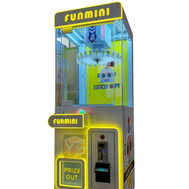 ZDYS Wholesale Price Clip Game Machine Transparent Acrylic Cabinet Coin Operated Retail Store Counter