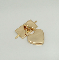 Pas de clé amour serrure décoration serrure couleur Mini coeur cadenas pour bagages sac à main cahier journal