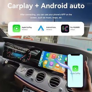 <span class=keywords><strong>Radio</strong></span> de coche Carplay de pantalla Dual de 12,3 pulgadas para Mercedes Benz Clase E W213 2017-2019 unidad principal de navegación GPS para coche reproductor Multimedia - Product Image 2