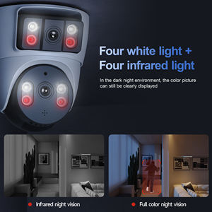 V380 Max 4MP Revolver Dome Kamera Nachtsicht Dual Lens 2-Wege-Audio Privates Modell BQ3 Wifi für den Innenbereich Speicher karten speicher - Product Image 6