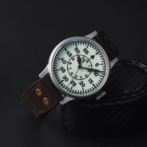 Hruodland-Reloj de pulsera automático Retro para hombre, 42mm, cristal de zafiro, PT5000 SW200, 10ATM, mecánico, luminoso, de dos colores - Product Image 6