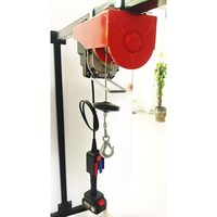 Palans électriques portatifs sans fil 250 kg, batterie lithium rechargeable, mini palan de levage avec frein de sécurité