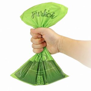 Custom Sized High Quality and Affordable Green Cornstarch <b>Compostable</b> Dogy Poop <b>Bags</b> Biodegradable Waste Dog Poop <b>Bags</b> - Product Image 6