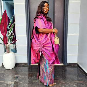 Abito Dashiki <span class=keywords><strong>Africano</strong></span> da Donna in Spandex Stampato, Taglia Grande, Due Pezzi, per Commercio Estero su AliExpress - Product Image 3