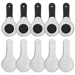 เคสหนัง PU สำหรับ AirTag ป้องกันการสูญหาย พร้อมพวงกุญแจ  แบบกำหนดเองได้  สำหรับงานซับลิเมชั่น - Product Image 3