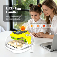 Incubateur d'œufs intelligent HHD WONEGG à contrôle numérique M16Pro, température et humidité