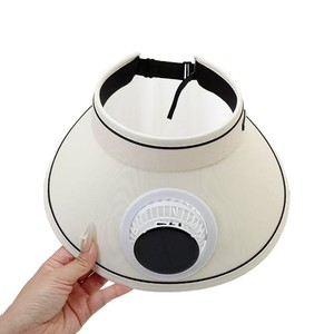 Chapeau Visière Solaire Xi Boyu avec Protection UV et Large Bord pour Femme – Idéal Été, Protection Solaire, Style Urbain - Product Image 4