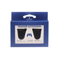 Extension de bouton de déclenchement en plastique anti-dérapant L2 R2 d'installation facile pour accessoires de jeu de contrôleur PS5