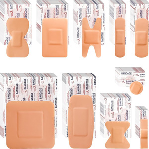 Vente directe d'usine de pansements imperméables couleur chair en PE, pansements hémostatiques, pansements pour plaies, fournitures d'urgence ; logo - Product Image 5